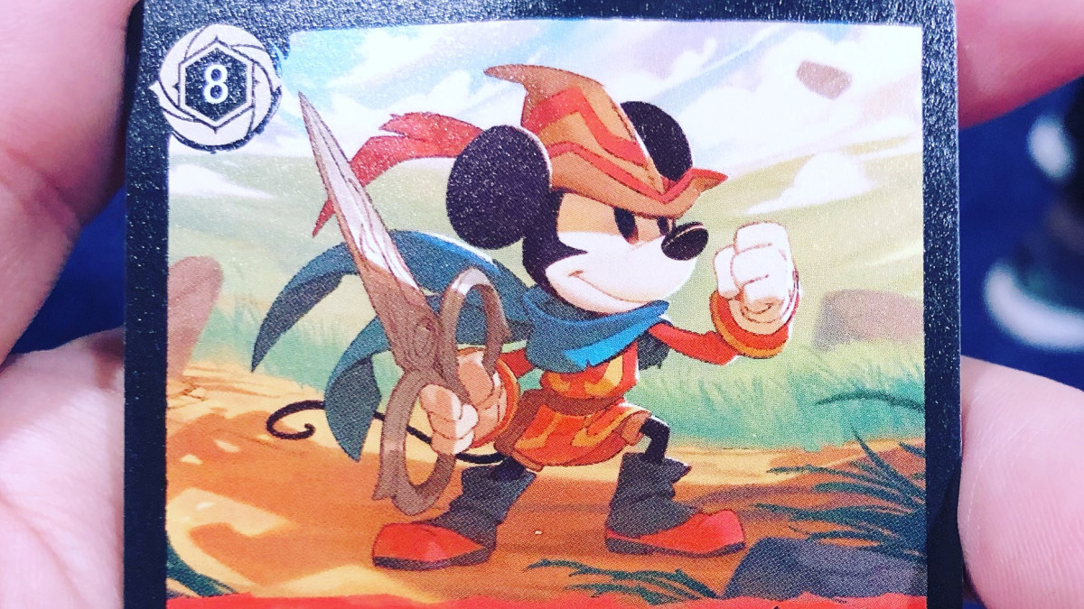 Lorcana, the New Disney Trading Card Game, Unveils Mickey Mouse Card