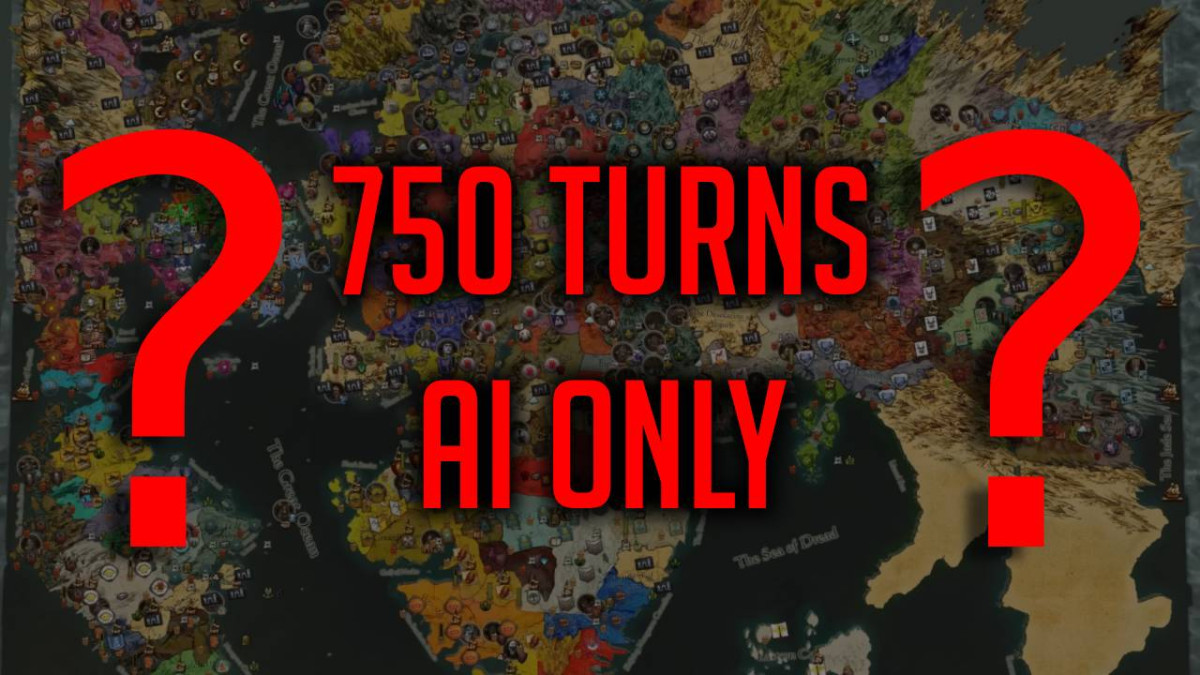 Mind-boggling 750-Turn AI-Only Time-Lapse in Immortal Empires Total War Warhammer 3 Campaign