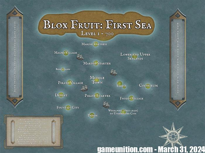 Blox Fruits Map