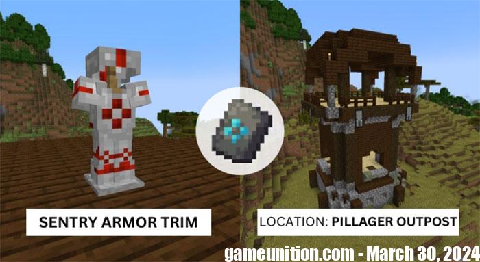 cach tim armor trim Minecraft 1