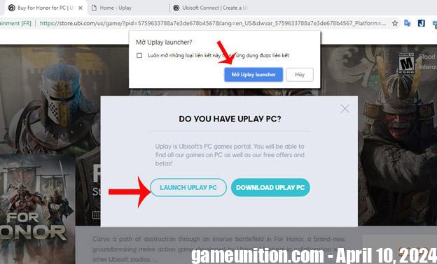 Launch Uplay PC