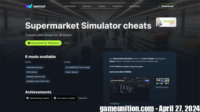 Supermarket Simulator cheat 1