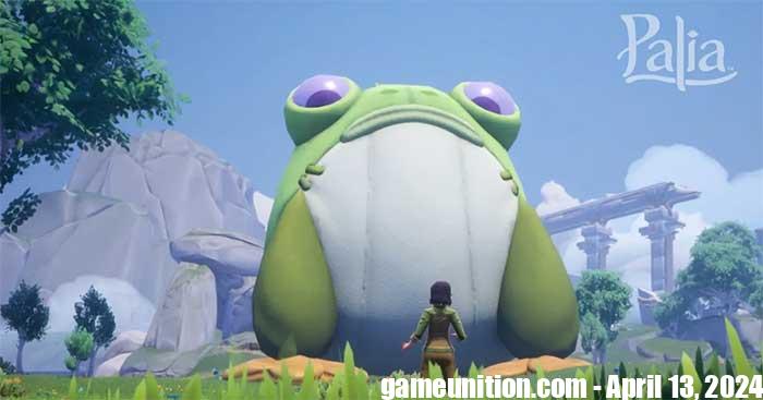 Frogbert is a giant and adorable stuffed frog named Frogbert