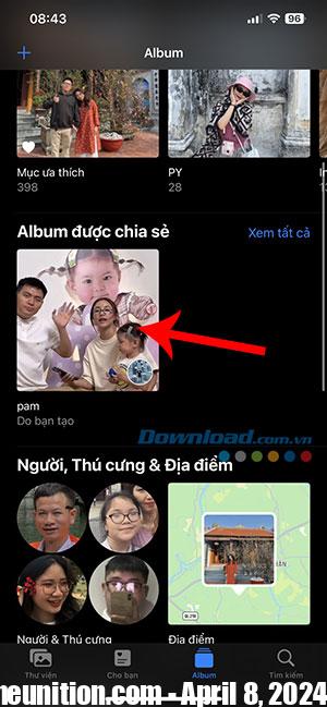 How to create a shared album on iPhone 7*466085