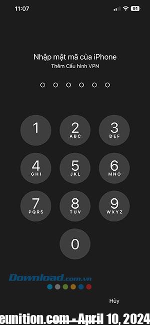 How to set up 1 1 1 1 on iOS 5*465974