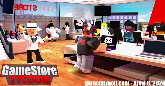 Game Store Tycoon is a ROBLOX simulation game, allowing you to develop your store