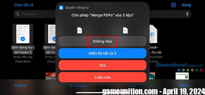 nhung cach gop file pdf tren iphone 11