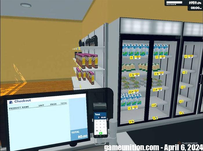 supermarket simulator meo thu hut nhieu khach hang toi sieu thi 1