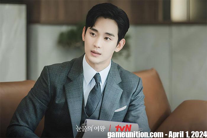 Kim Soo Hyun plays legal director Baek Hyun Woo in Queen of Tears