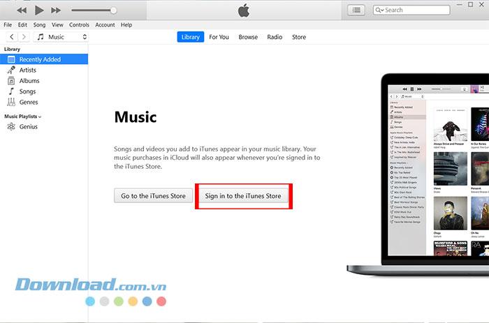 cach cai dat itunes tren windows 8