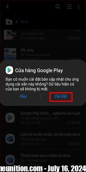 Install Google Play Store APK 1*463079