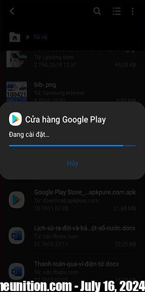 Install Google Play Store APK 2*463077