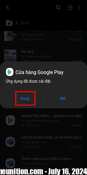 Install Google Play Store APK 3*463078