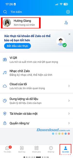 chuyen bai dang tu Facebook sang Zalo 1