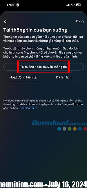 chuyen bai dang tu Facebook sang Zalo 8