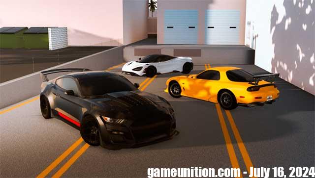 Use codes to get cash and buy exclusive cars