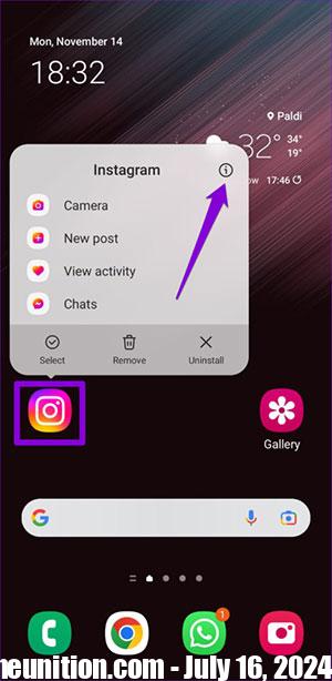 Fix error of not being able to access Instagram 1*461260