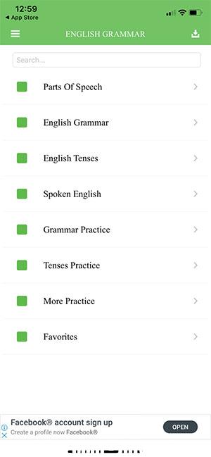 English grammar learning app 10*460740